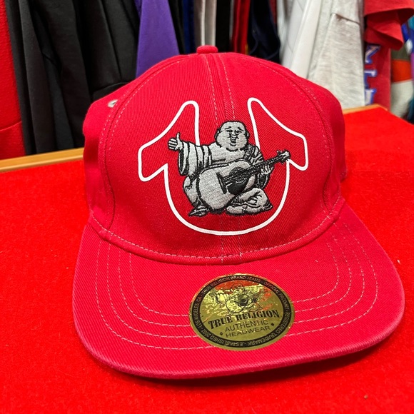 True Religion Buddha Horseshoe fitted Cap - Picture 1 of 6
